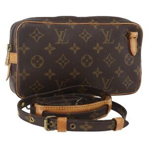 Authentic LOUIS VUITTON Monogram Marly Bandouliere Shoulder Bag M51828 LV